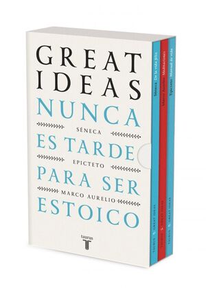 (ESTUCHE) NUNCA ES TARDE PARA SER ESTOICO (DE LA V